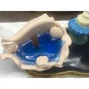 Арома свечи в ракушке из гипса "Морской бриз"