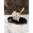 Арома свеча с ароматом кофе в гипсовой кружке