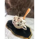 Арома свеча с ароматом кофе в гипсовой кружке