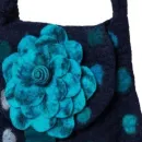 Сумка в технике валяние из овечьей шерсти. Высота сумки 37 см, длина 34 см