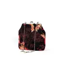 Сумка ридикюль в технике валяние из овечьей шерсти. Высота сумки 28 см, длина 24 см