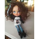 Кукла блайз брюнетка кастом