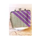 Сумочки из жемчужных бусин 10 мм красного, желтого и других цветов