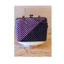 Сумочки из жемчужных бусин 10 мм красного, желтого и других цветов