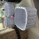 Корщины из бумажной лозы