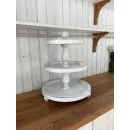 Круглая деревянная этажерка