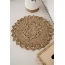 Вязаный ковер в стиле Бохо 70*70 см