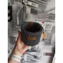 Вязаная корзинка для хранения мелочей