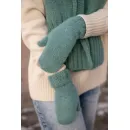 Шарф, цвет пыльно-зеленый, размер ширина 20 см, длина 200см, состав 28%, кашемир 64%, па 8%