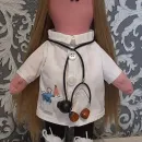 Интерьерная кукла"Доктор"