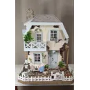 Миниатюра,домик ручной работы.Домик в стиле "Прованс"