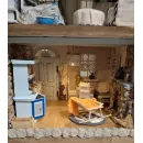 Миниатюра,домик ручной работы.Домик в стиле "Прованс"