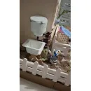 Миниатюра,домик ручной работы.Домик в стиле "Прованс"