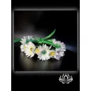 Ободок для волос ручной работы "Ромашки"