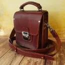 Сумка мужская барсетка ручной работы