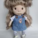 Текстильная кукла Глаша