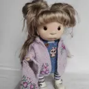 Текстильная кукла Глаша