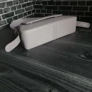 Сумочка багет ручной работы из натуральной итальянской кожи