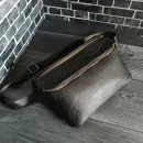 Поясная сумка ручной работы из натуральной кожи