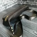 Поясная сумка ручной работы из натуральной кожи