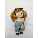 Текстильная кукла Ася