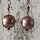 Серьги с майоркой