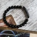 Браслет из черного оникса