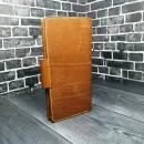 Мужской кошелек- лонгер ручной работы из натуральной итальянской кожи