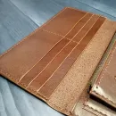 Кошелек- портмоне ручной работы из натуральной кожи