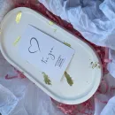 Гипсовый поднос