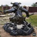скульптура"Сатанюга"