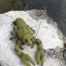 Знак зодиака Рак, игрушка ручной работы