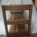 ОБУВНИЦА ДЛЯ ХРАНЕНИЯ ИЗ ЛИСТВЕННИЦЫ АНГАРСКОЙ, 600Х330Х470 Обувница для хранения из лиственницы ангарской, 600х330х470