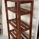 СТЕЛЛАЖ НАПОЛЬНЫЙ УСИЛЕННЫЙ ИЗ ЛИСТВЕННИЦЫ АНГАРСКОЙ", 1250Х600Х300 Стеллаж напольный усиленный из лиственницы ангарской", 1250х600х300