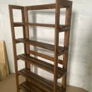 СТЕЛЛАЖ РАСКЛАДНОЙ ИЗ МАССИВА ЛИСТВЕННИЦЫ АНГАРСКОЙ 1500Х800Х280. Стеллаж раскладной из массива лиственницы ангарской 1500х800х280.