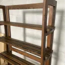 СТЕЛЛАЖ РАСКЛАДНОЙ ИЗ МАССИВА ЛИСТВЕННИЦЫ АНГАРСКОЙ 1500Х800Х280. Стеллаж раскладной из массива лиственницы ангарской 1500х800х280.