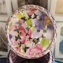 Шкатулка плетёная