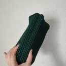 Сумка зеленая из полиэфирного шнура