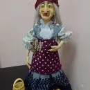 Интерьерная кукла "Баба-яга"