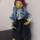 Интерьерная кукла "Баба-яга"
