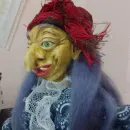 Интерьерная кукла "Баба-яга"