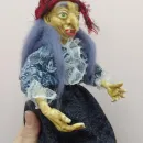 Интерьерная кукла "Баба-яга"