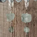 Серьги с флюоритом