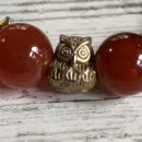 Браслет из агата с символами