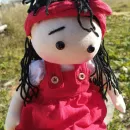 Текстильная мягкая кукла