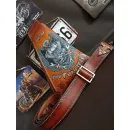 Сумка через плечо, натуральная кожа