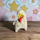 Свеча из соевого воска "Лошадка с девочкой"