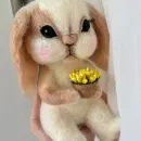 Зайка с корзинкой