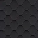 Мягкая кровля (гибкая черепица) SHINGLAS Оптима Соната черная