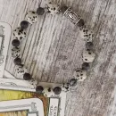 БРАСЛЕТ ИЗ ЯШМЫ И АГАТА С РУНАМИ Браслет из яшмы и агата с рунами